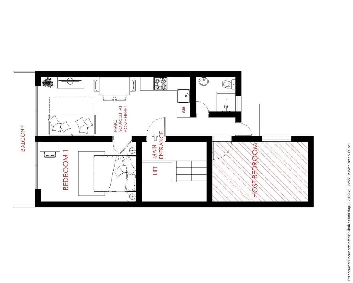 F8 1 Seaview Room, Living And Bathroom Shared , Stjulians Saint Julian's 외부 사진